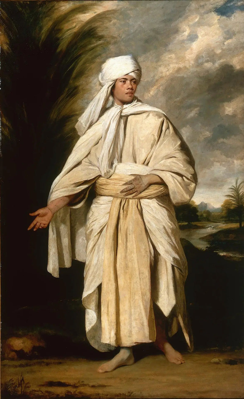 Porträt von Omai - Joshua Reynolds