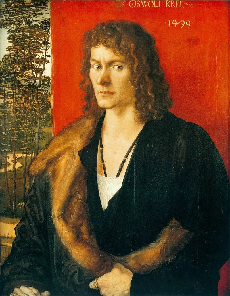 Porträt von Oswolt Krel : Oswolt Krel - Albrecht Dürer