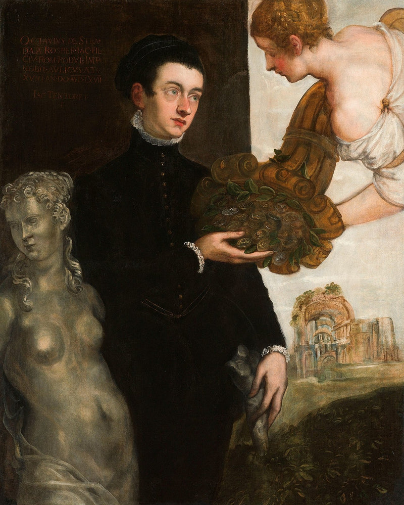 Porträt von Ottavio Strada - Jacopo Tintoretto