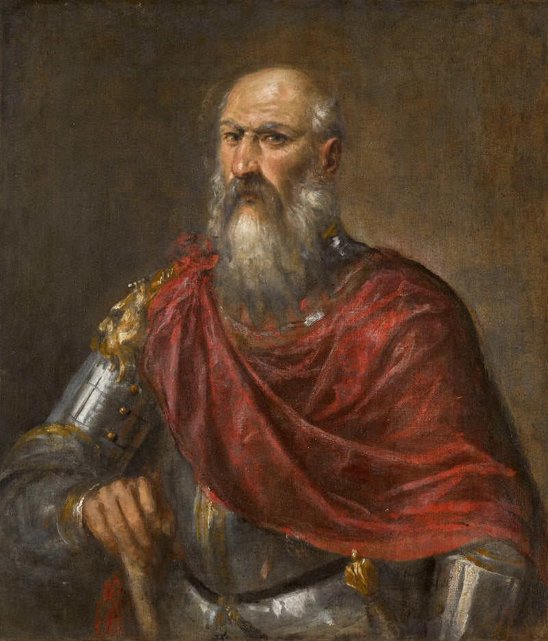 Porträt eines venezianischen Admirals, wahrscheinlich Francesco Duodo - Titian