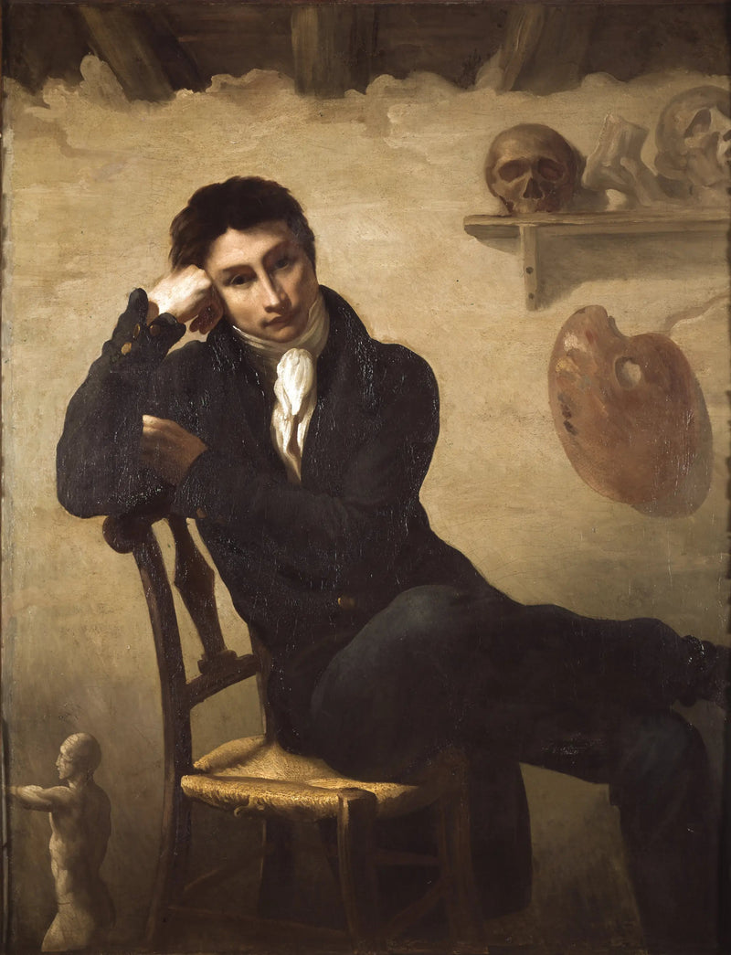 Porträt eines Künstlers in seinem Atelier - Théodore Géricault