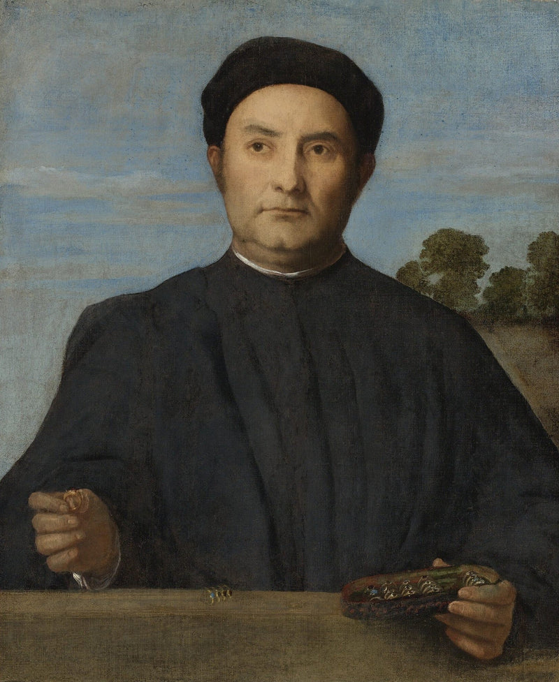 Porträt eines Juweliers - Lorenzo Lotto
