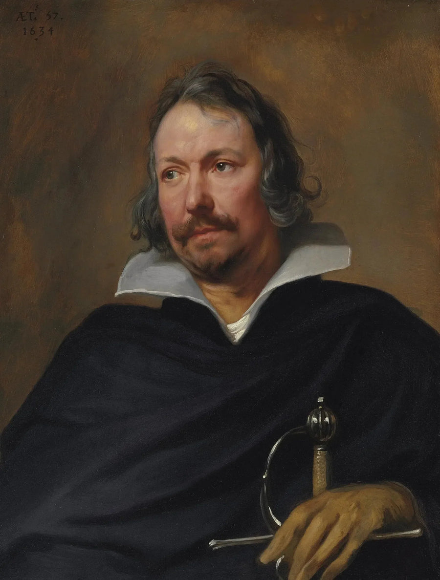 Portrait eines Reiters - Antoine van Dyck