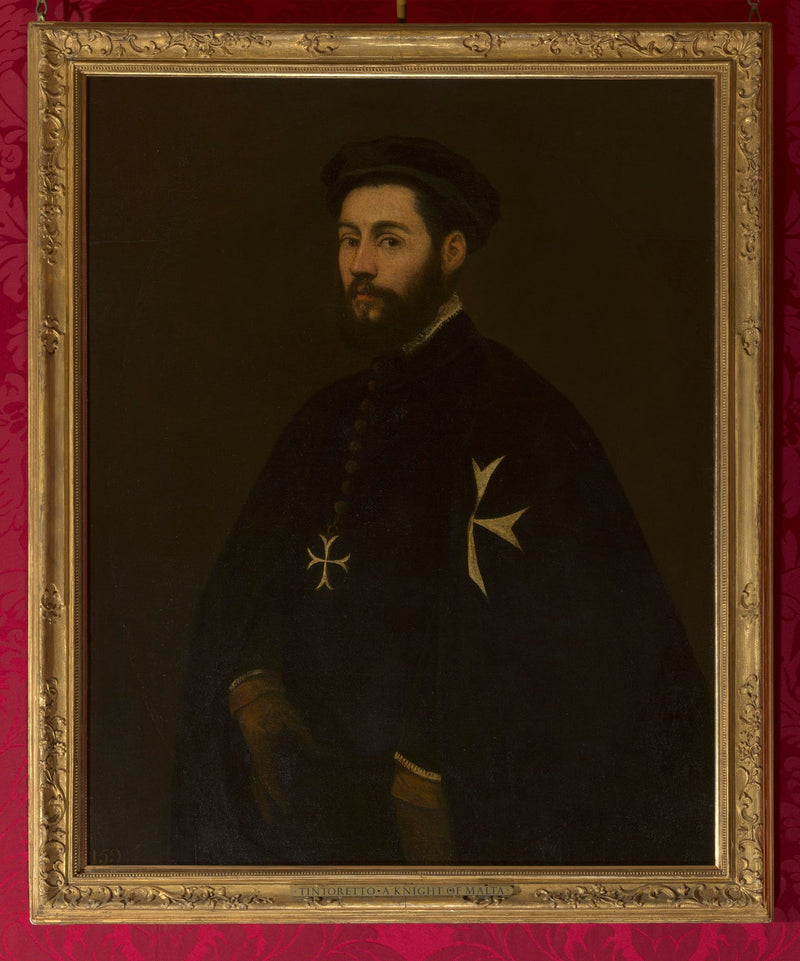 Porträt eines Malteser Ritters - Jacopo Tintoretto