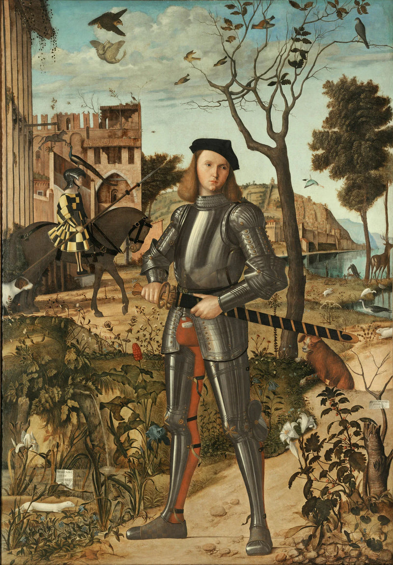 Portrait eines Ritters - Vittore Carpaccio