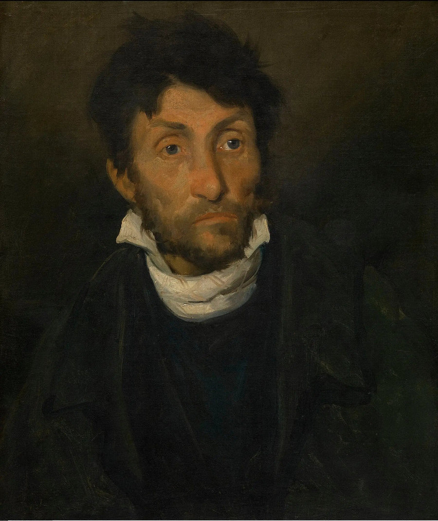 Porträt eines Kleptomane - Théodore Géricault
