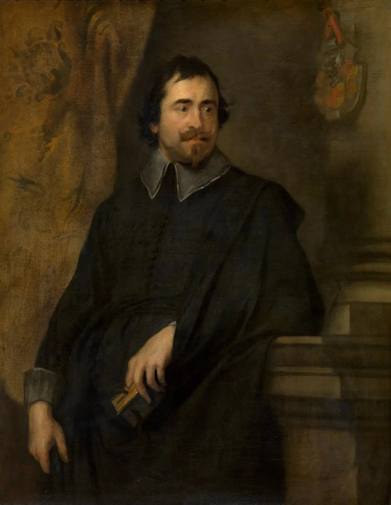 Portrait eines Klerikers - Antoine van Dyck