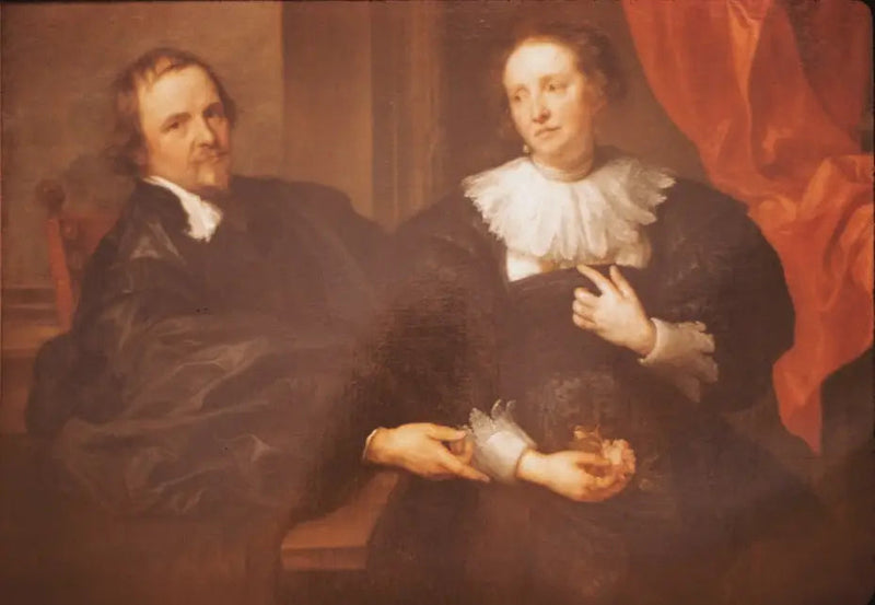Portrait eines Paares - Antoine van Dyck
