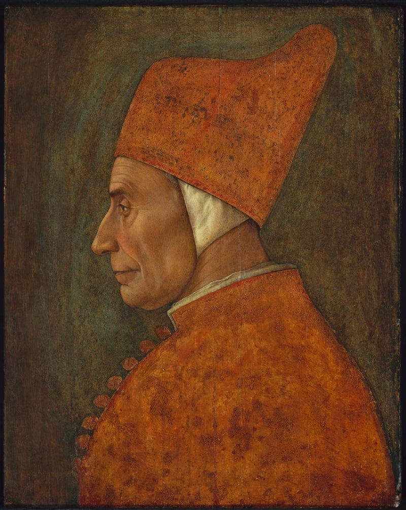 Porträt eines Dogen, wahrscheinlich Pasquale Malipiero - Gentile Bellini