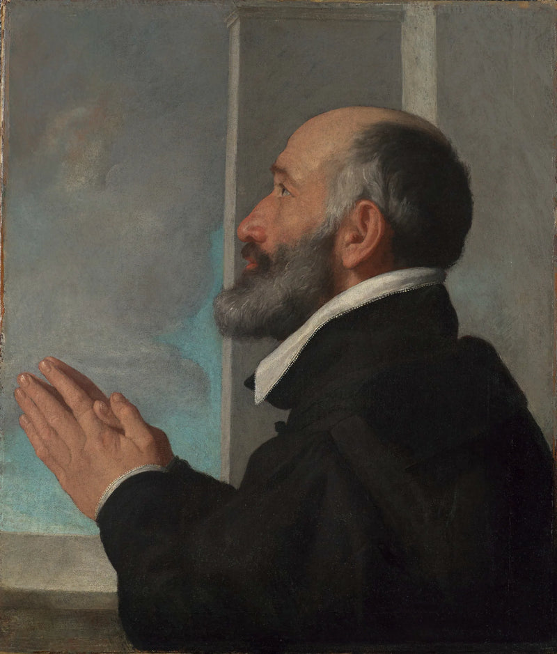 Porträt eines Spenders - Giovanni Battista Moroni