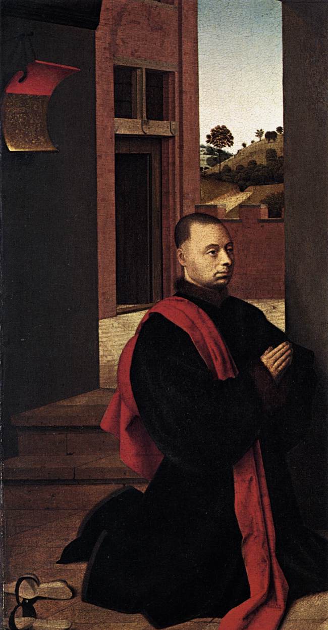 Porträt eines Spenders - Petrus Christus