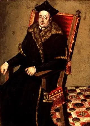 Porträt eines Geistlichen - El Greco
