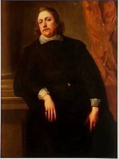 Porträt eines italienischen Geistlichen, um 1624 - Antoine van Dyck