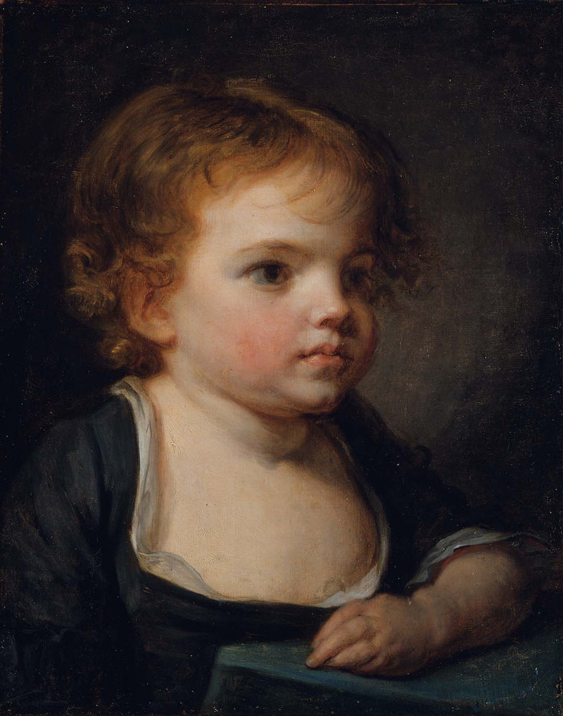 Porträt eines Kindes - Jean-Baptiste Greuze
