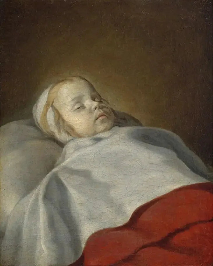 Portrait eines toten Kindes - Philippe de Champaigne