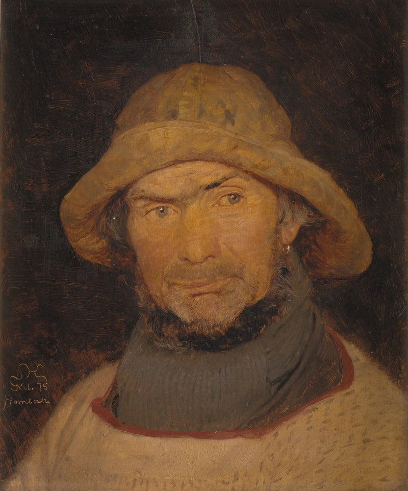 Porträt eines Fischers von Hornbæk - Peder Severin Krøyer