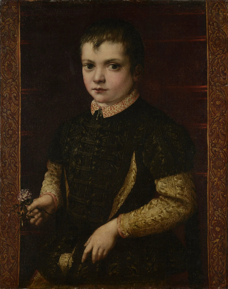 Porträt eines Jungen - Francesco Salviati