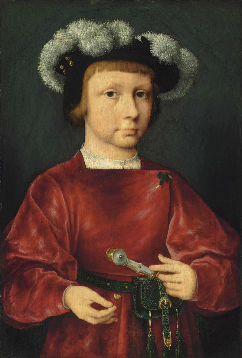 Porträt eines Jungen - Joos van Cleve