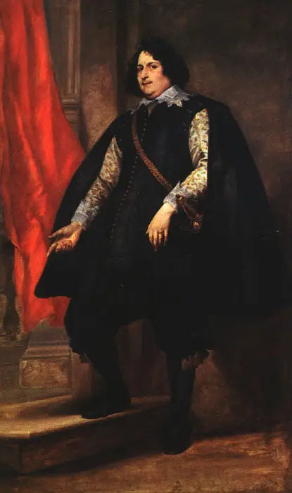 Porträt eines Edelmannes - Antoine van Dyck