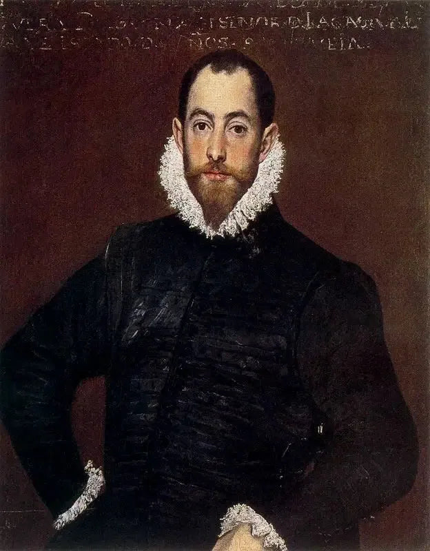 Porträt eines Edelmanns aus dem Haus Leiva - El Greco