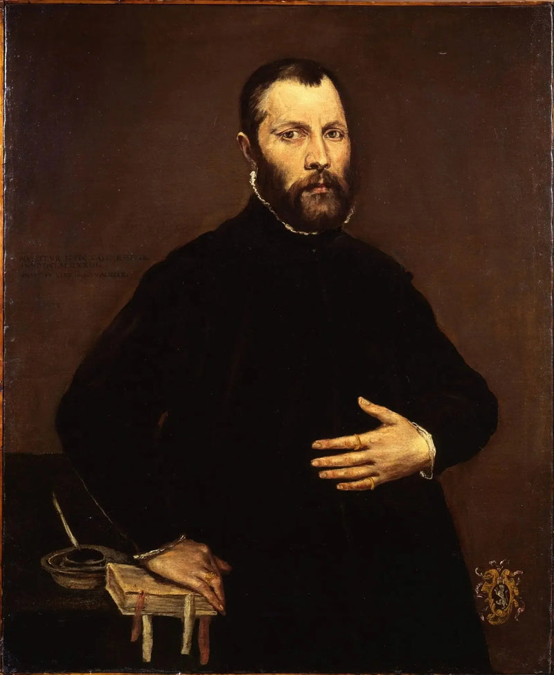 Portrait eines Gentlemans - El Greco
