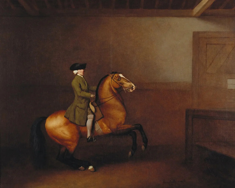 Portrait eines Gentlemans - George Stubbs