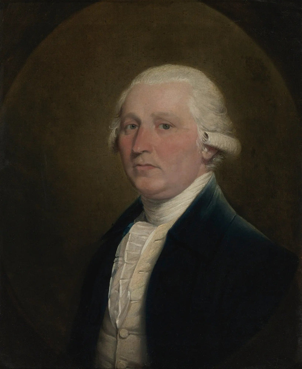 Portrait d'un gentilhomme - Gilbert Stuart image 1 copie de tableau peinte à la main