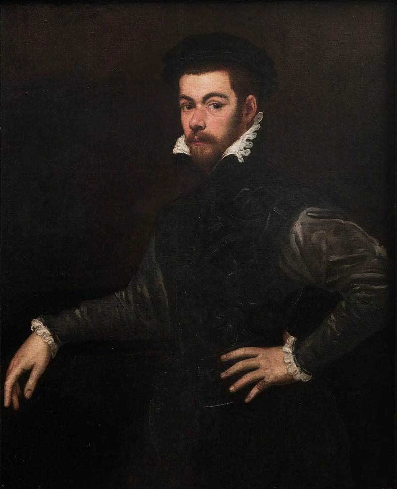 Porträt eines Edelmannes - Jacopo Tintoretto