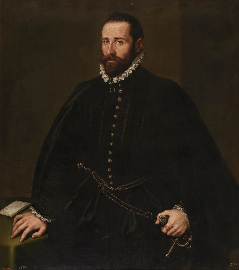 Porträt eines Edelmannes - Jacopo Tintoretto