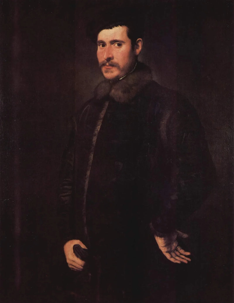 Porträt eines Edelmannes - Jacopo Tintoretto