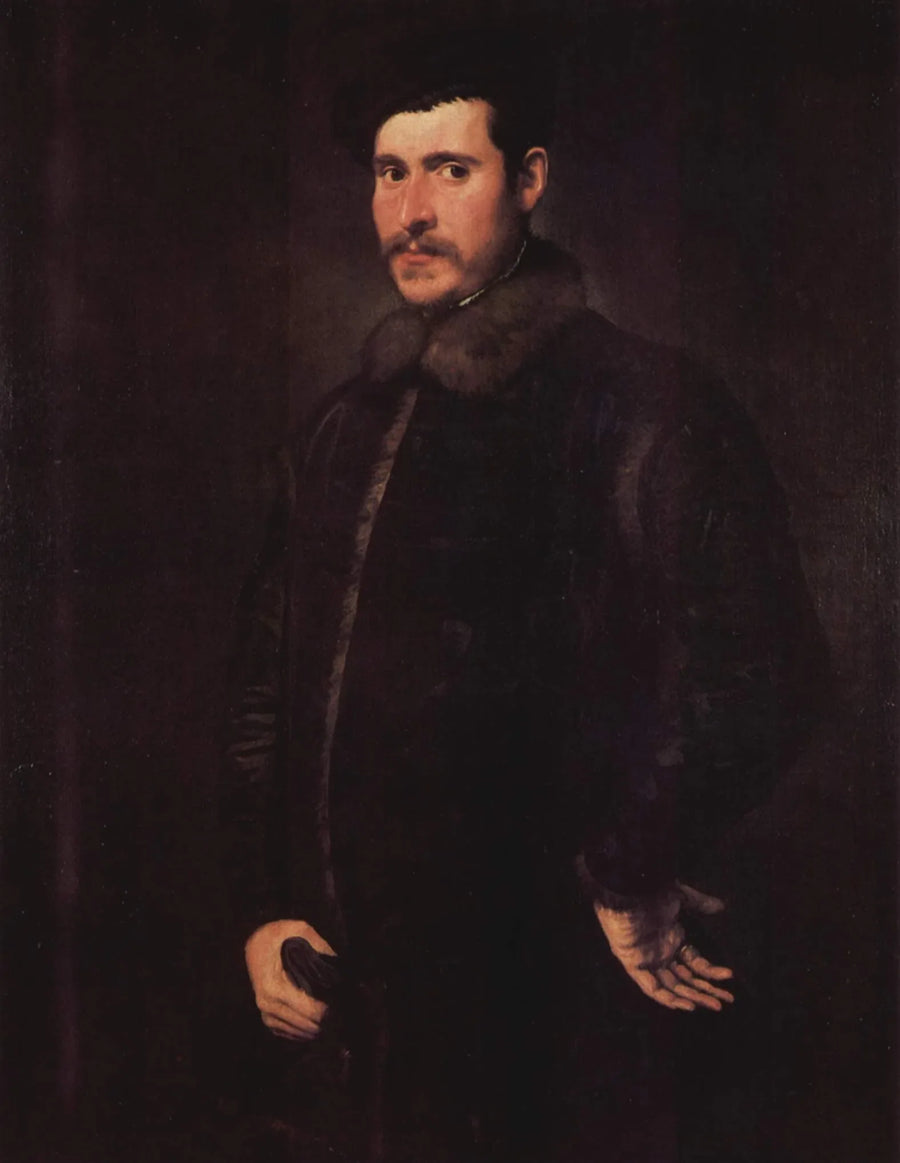 Porträt eines Edelmannes - Jacopo Tintoretto