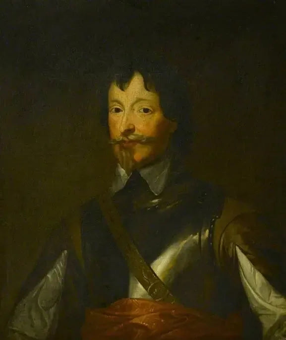 Portrait eines Gentlemans mit einer Brustplatte - Antoine van Dyck