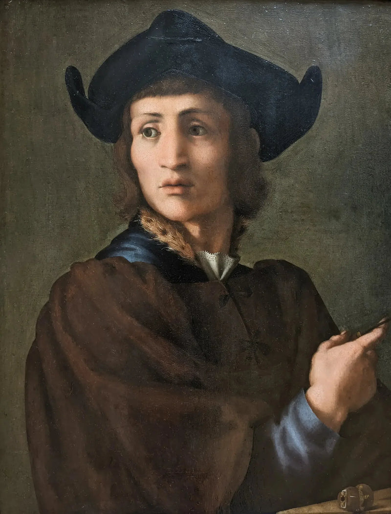 Porträt eines Steinschneiders - Pontormo
