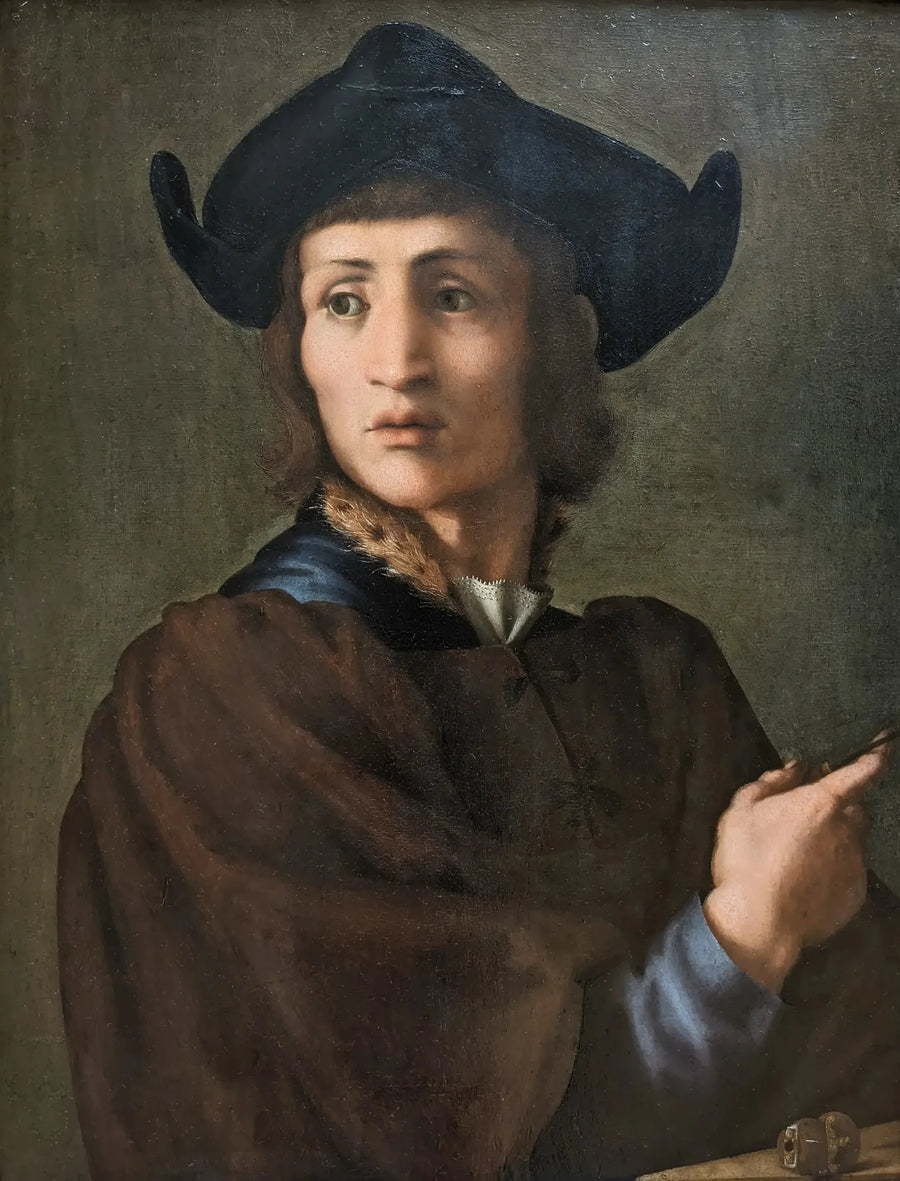 Porträt eines Steinschneiders - Pontormo