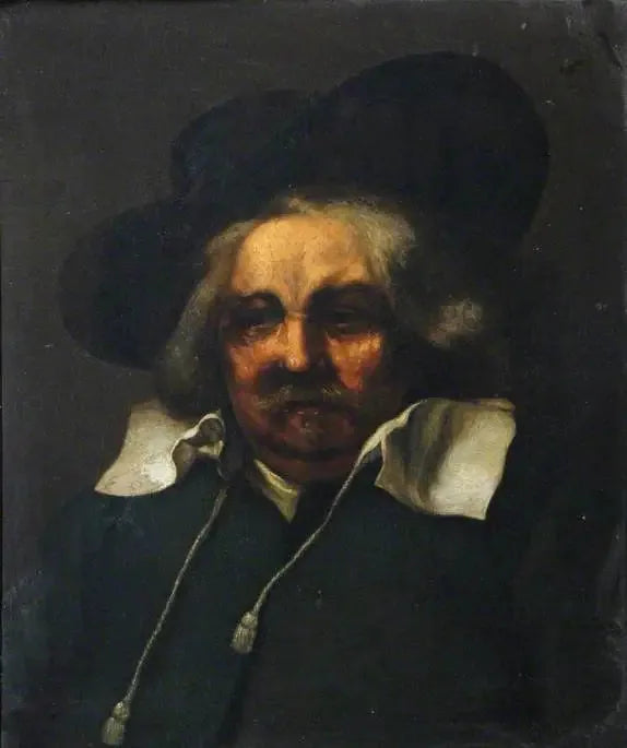 Porträt eines alten Mannes (Kopie eines Gemäldes von 1667) - Rembrandt