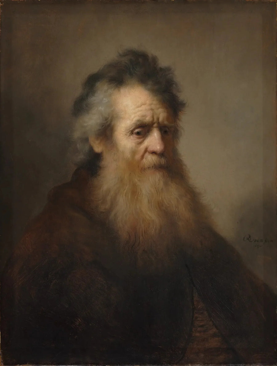 Porträt eines alten Mannes. - Rembrandt