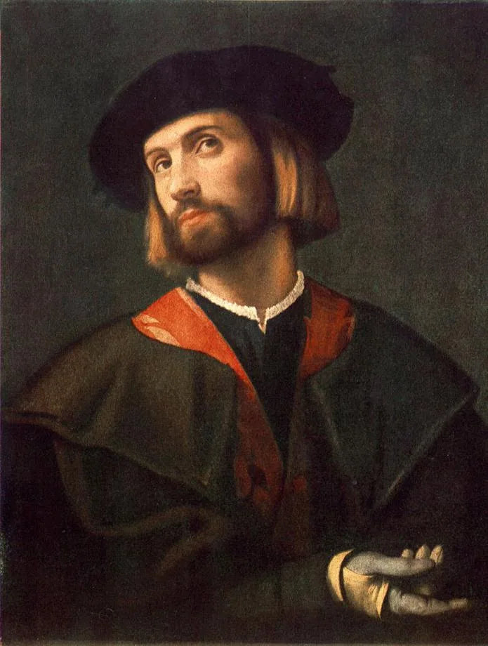 Porträt eines Mannes - Alessandro Bonvicino