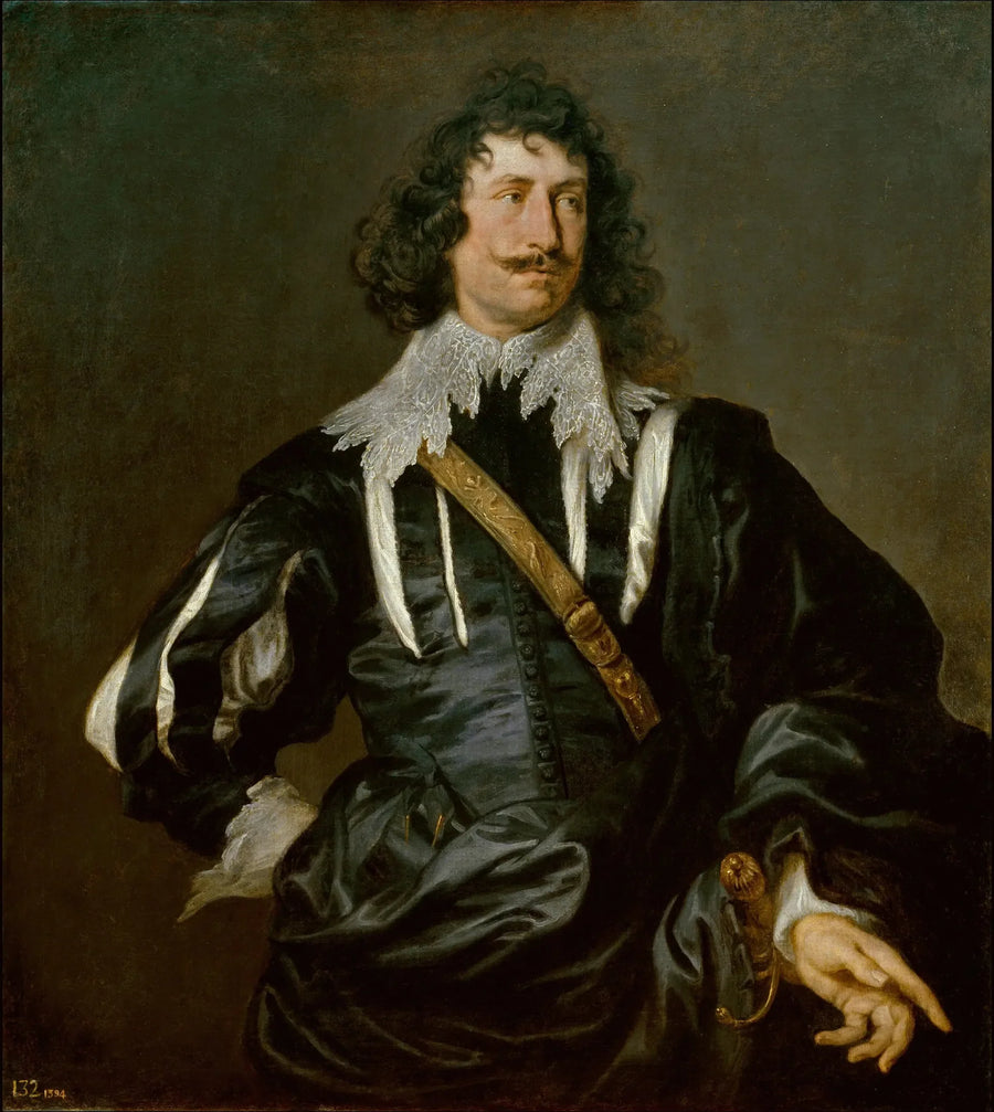 Portrait eines Mannes - Antoine van Dyck