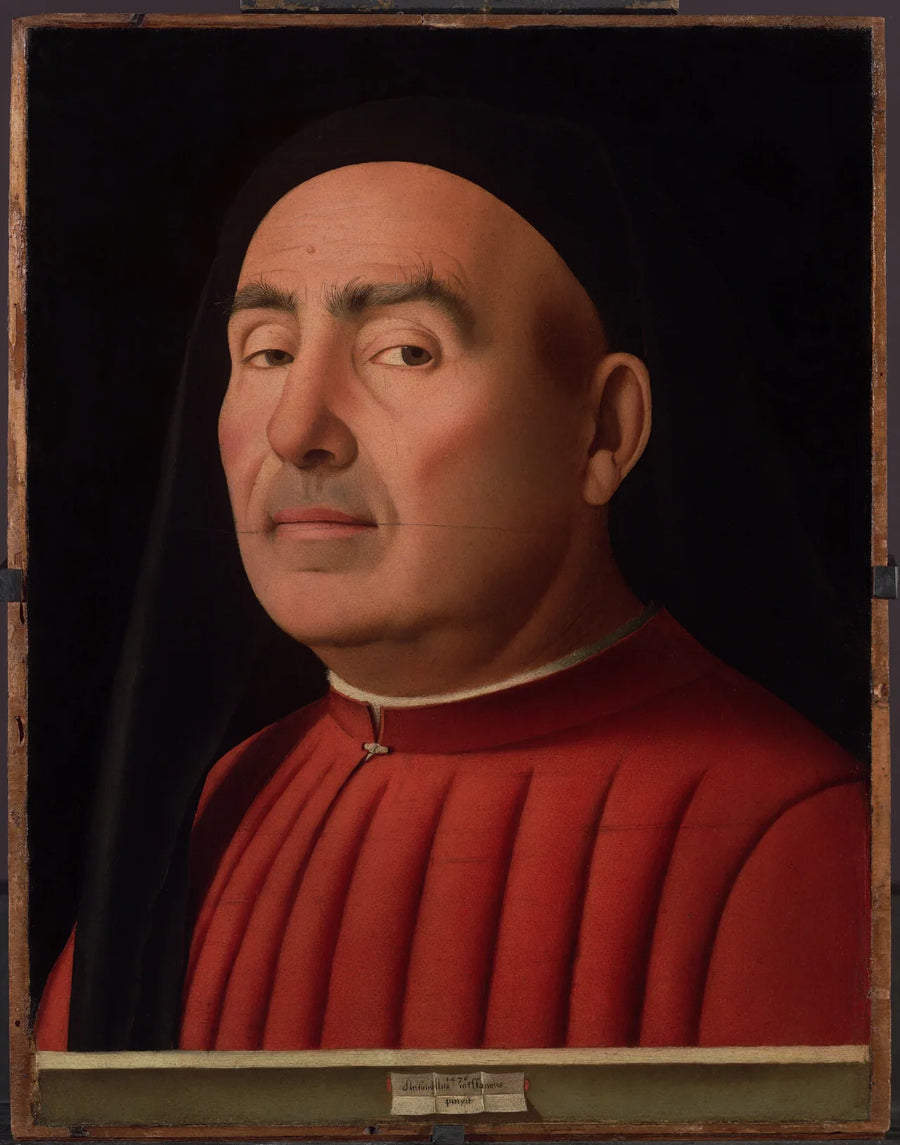 Porträt eines Mannes - Antonello aus Messina