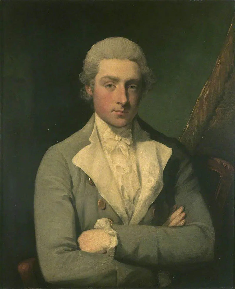 Portrait eines Mannes (Selbstporträt ?) - Gilbert Stuart