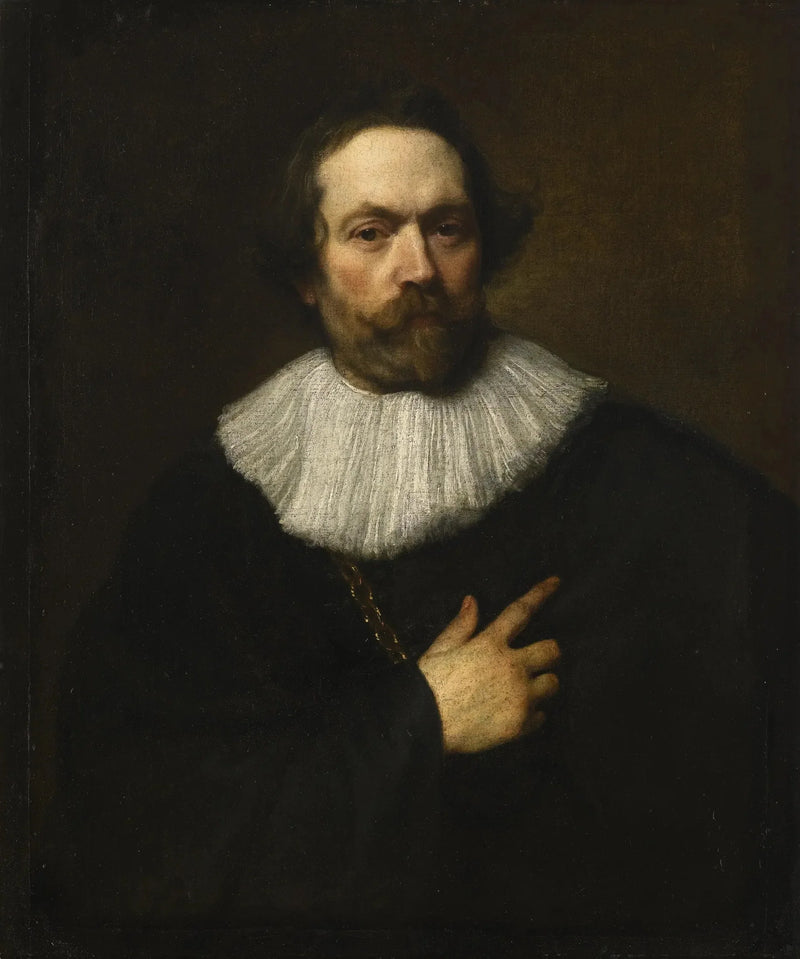 Portrait eines Mannes mit Bart - Antoine van Dyck