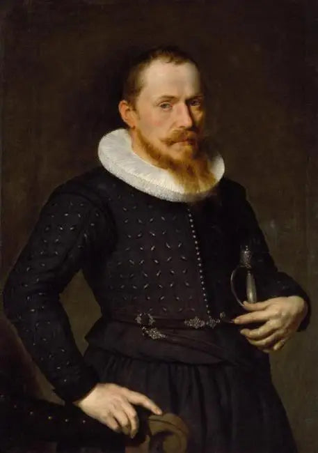 Porträt eines Mannes mit einem Schwert - Peter Paul Rubens
