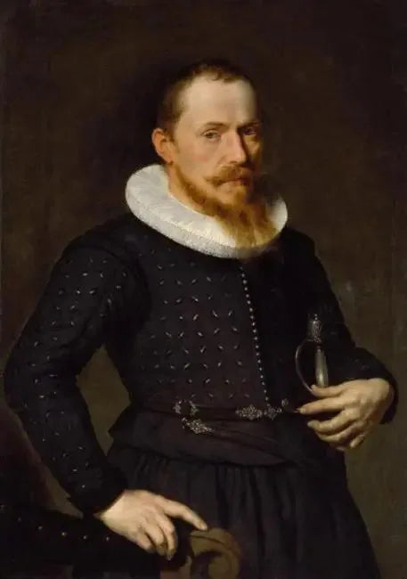 Porträt eines Mannes mit einem Schwert - Peter Paul Rubens
