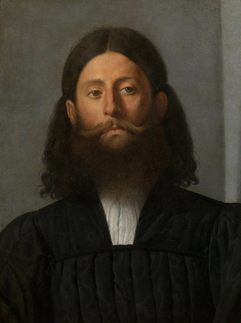 Porträt eines bärtigen Mannes - Lorenzo Lotto