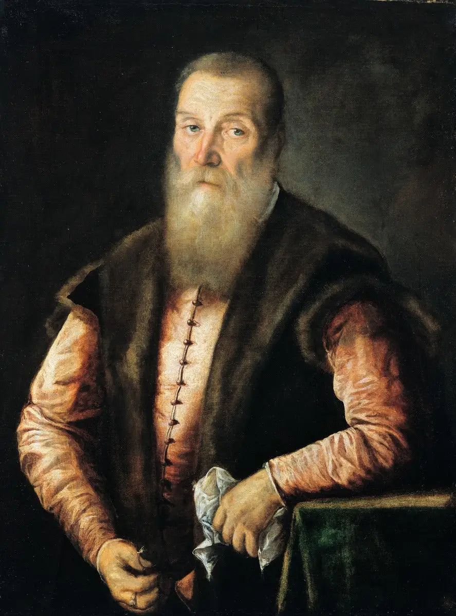 Portrait eines Mannes mit Bart - Titian