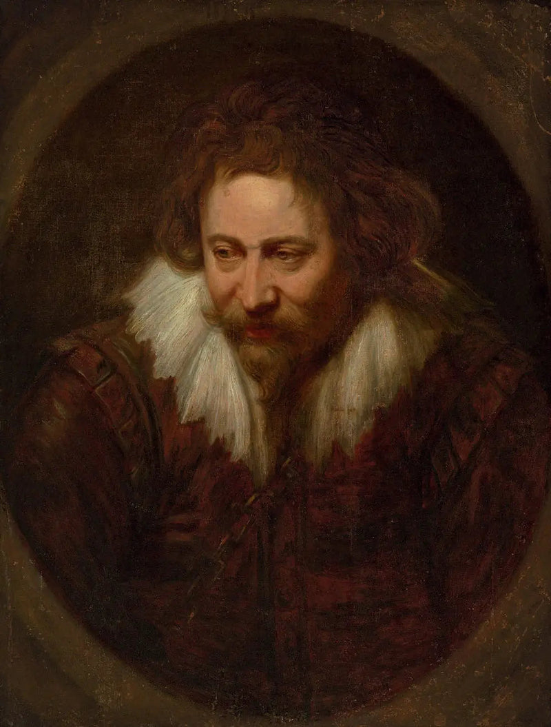 Porträt eines Mannes, traditionell bekannt als Pierre Paul Rubens - Antoine van Dyck