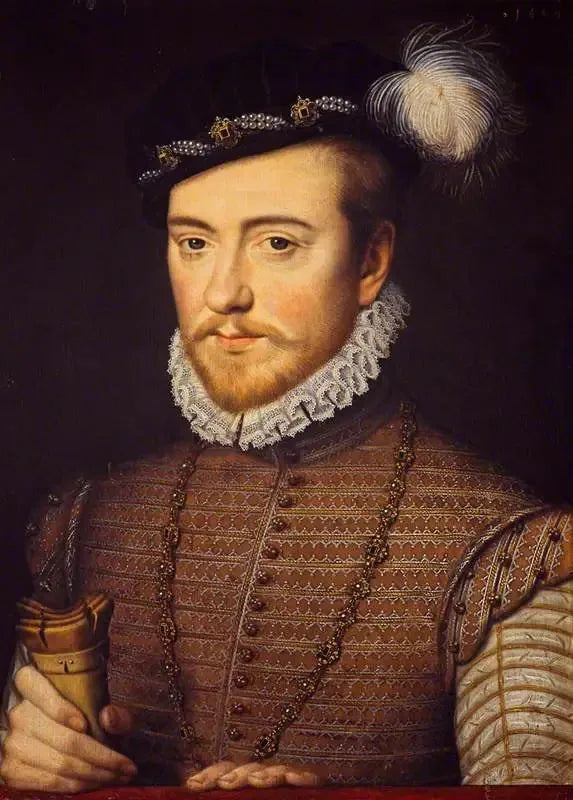 Portrait eines Mannes (auch bekannt als Herzog von Alençon) - François Clouet
