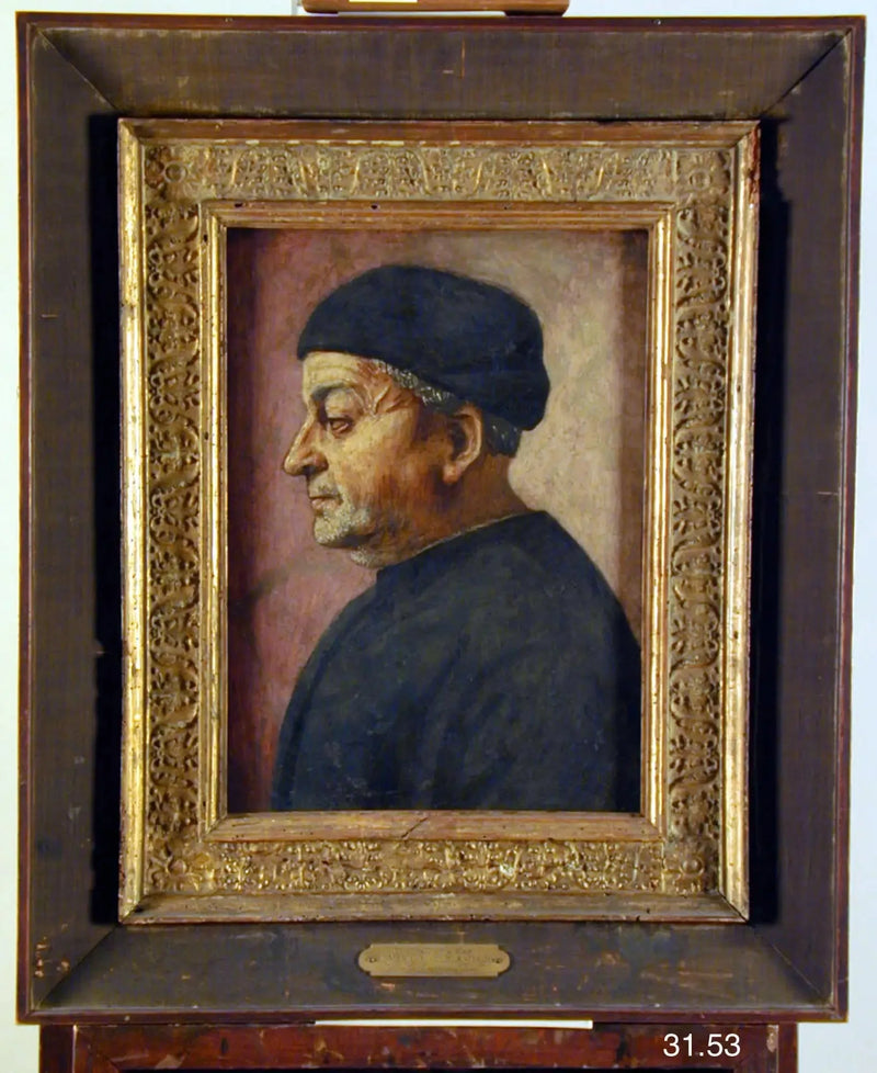 Porträt eines Mannes - Domenico Ghirlandaio