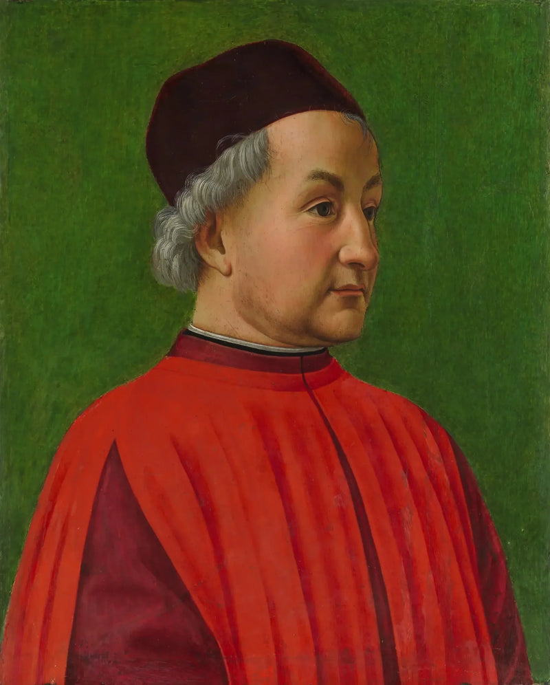 Porträt eines Mannes - Domenico Ghirlandaio