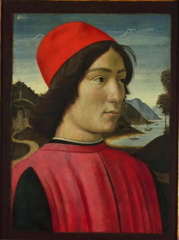 Porträt eines Mannes - Domenico Ghirlandaio